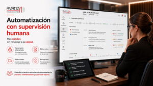 Automatización con supervisión humana